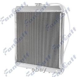 3 Row Radiator Fits New Holland Skid Steer Loader C175 C185 Case 410 420 430/440
