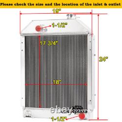 3 Row Radiator For John Deere 675 New Holland Skid Steer L555 L554 # Mg771716