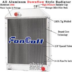 3 Row Radiator For John Deere 675 New Holland Skid Steer L555 L554 # Mg771716