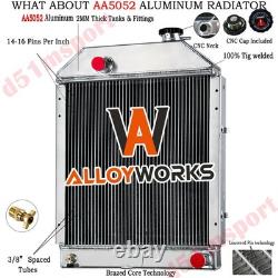 3 Row Radiator For New Holland Skid Steer L555 L554 John Deere 675 #mg771716