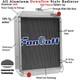 3 Rows Aluminum Radiator Fit Ford New Holland Skid Steer LS180 LX865 LX885 L865
