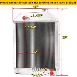 3 Rows Radiator For John Deere 675 New Holland Skid Steer L555 L554 # Mg771716