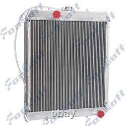 3-row Radiator Fit New Holland Skid Steer Loader C175/c185 Case 410 420 430 440