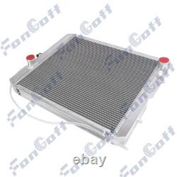 3-row Radiator Fit New Holland Skid Steer Loader C175/c185 Case 410 420 430 440