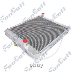 3-row Radiator Fit New Holland Skid Steer Loader C175/c185 Case 410 420 430 440