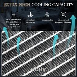 3-row Radiator Fit New Holland Skid Steer Loader C175/c185 Case 410 420 430 440