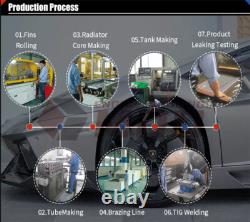 3-row Radiator Fits New Holland Skid Steer Loader C175 C185 Case 410 420 430 440