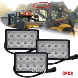 3LED Work Light For New Holland Skid Steer L185 L190 L250 L255 L465 L565 L865