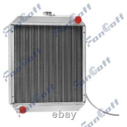 3Row Aluminum Radiator Fit Ford New Holland Skid Steer LS180 LX865 LX885 L865