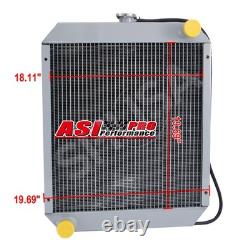 3Row Aluminum Radiator for Ford New Holland Skid Steer LS180, LX865 LX885 L865
