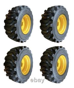 4-14-17.5 ASCENSO SSB331 Skid Steer Tires/Rims for New Holland, John Deere, Gehl