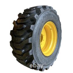 4-14-17.5 ASCENSO SSB331 Skid Steer Tires/Rims for New Holland, John Deere, Gehl