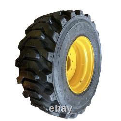 4-14-17.5 ASCENSO SSB331 Skid Steer Tires/Rims for New Holland, John Deere, Gehl