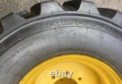 4-14-17.5 Galaxy XD2010 Skid Steer Tires/Rims for New Holland, John Deere, Gehl