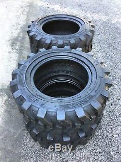 4-23X8.5-12 Skid Steer Tires-6 PLY-23X8.50-12-for Bobcat, Case, New Holland & more
