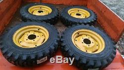 4-5.70-12 sks532 Skid Steer Tires/wheels for New Holland L250 & L255