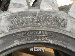 4 Camso SKS753 10-16.5 Skid Steer Tires for John Deere, New Holland 10X16.5