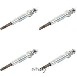(4) Glow Plug Fits Ford/New Holland Skid Steer Loader LX465 LX485 LX565 LX6