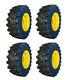 4 HD 12-16.5 Skid Steer Tires/Wheels/Rims for New Holland LS180 & more-12X16.5