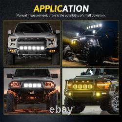 4 LED Work Lights Fit New Holland Skid Steer L185 L190 L250 L255 L465 L565 L86