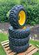 4-NEW 10-16.5 HD Skid Steer Tires/Wheels/Rims for New Holland & more 12PLY