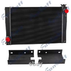 4 Row Aluminum Radiator For Case New Holland Skid Steer 47946380/47362351