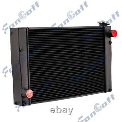 4 Row Aluminum Radiator For Case New Holland Skid Steer 47946380/47362351