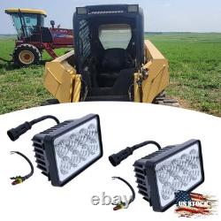 40W LED Work Light Headlight for New Holland Skid Steer, John Deere, Case/IH