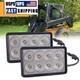 40W LED Work Lights Headlights for John Deere, Case/IH, New Holland Skid Steer