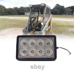 40W LED Work Lights Headlights for John Deere, Case/IH, New Holland Skid Steer
