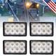 4LED Work Lights For New Holland Skid Steer L150 L160 L170 L175 L185 L190 L250
