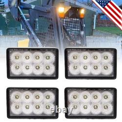 4LED Work Lights For New Holland Skid Steer L150 L160 L170 L175 L185 L190 L250
