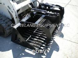 72 SD SKELETON ROCK GRAPPLE ATTACHMENT Skid-Steer Loader Cat New Holland Bobcat