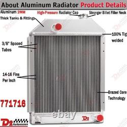 771716 Radiator For New Holland L555, L554 John Deere 675 Skid Steer Loader