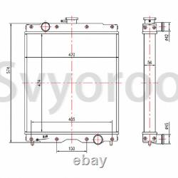 87033479 Radiator for Ford New Holland Skid steer SR150 L150 LS150 L160 LS170