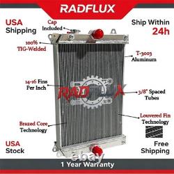 87687377 Skid Steer Loader Radiator For Ford New Holland L190/L180/L185 Aluminum