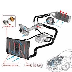 Aluminum Radiator Fit Ford New Holland LX865 Skid Steer LX885 OEM#86534243