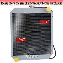 Aluminum Radiator Fit Ford New Holland Skid Steer LS180 LX865 LX885 L865 L885