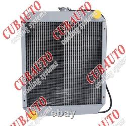 Aluminum Radiator Fit Ford New Holland Skid Steer LS180 LX865 LX885 L865 L885