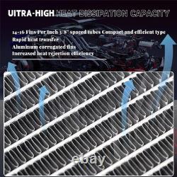 Aluminum Radiator Fit Ford New Holland Skid Steer Loader L783 L785 OE# 9828738