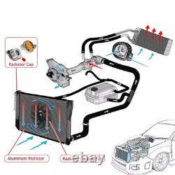 Aluminum Radiator Fit Ford New Holland Skid Steer Loader L783 L785 OE# 9828738