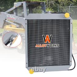 Aluminum Radiator fit Ford New Holland Skid Steer LS180 LX865 LX885 L885 L865 US