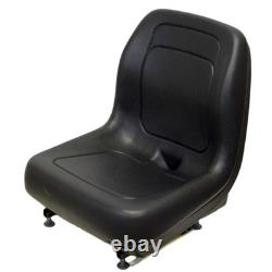 Black Bucket Seat Fits Ford New Holland Skid Steer LX465 LX485 LX565 LX665 LX865