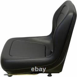 Black Seat Fits Ford New Holland Skid Steer LS120 LS125 LS140 LS150 LS160