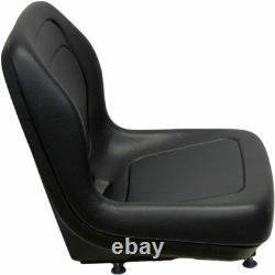 Black Seat Fits Ford New Holland Skid Steer LS120 LS125 LS140 LS150 LS160