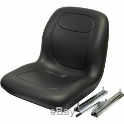 Black Skid Steer Seat fits Ford New Holland LS120 LS125 LS140 LS150 LS160 LS170