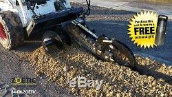 Blue Diamond Trencher Skid Steer Attachment, 36 with 6 Combo Chain & Auger