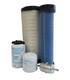 CFKIT Maintenance Filter Kit Compatible with New Holland L216 Skid Steer