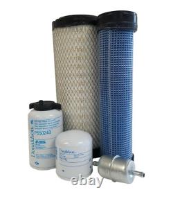 CFKIT Maintenance Filter Kit Compatible with New Holland L216 Skid Steer