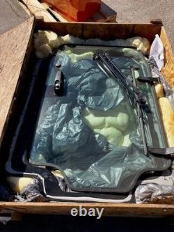 Case DL550, TV620B, New Holland C362 Skid Steer Front Glass Windshield Kit Used
